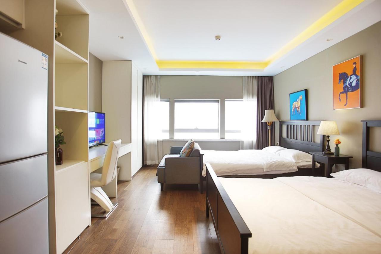 Yashi International Aparthotel Peking Exteriör bild